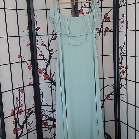 Bill Levkoff Bridesmaid Dress Style 1500 - Chiffon - Picture 3 of 13